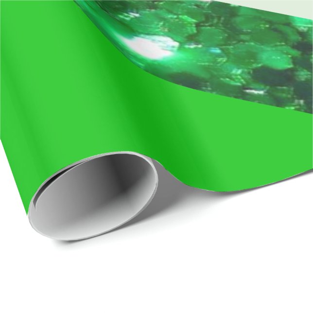St. Patrick's Day-Geschenkpapier Geschenkpapier (Rolleneckpunkt)