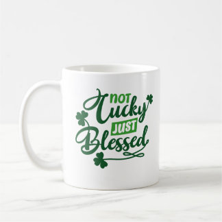 St. Patrick's Day Gesegnetes Christliches Grafik-T Kaffeetasse