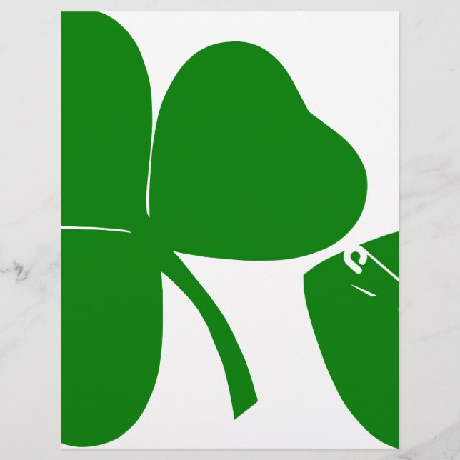 St Patrick's Day - Get Lucky 3 + 1 leaves = 4 (Vorderseite)