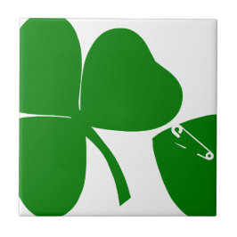 St Patrick's Day - Get Lucky 3 + 1 leaves = 4 Fliese