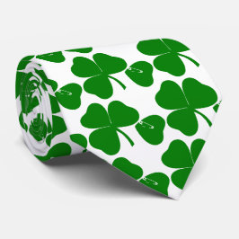 St Patrick's Day - Get Lucky 3 + 1 leaves = 4 Krawatte