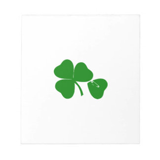 St Patrick's Day - Get Lucky 3 + 1 leaves = 4 Notizblock