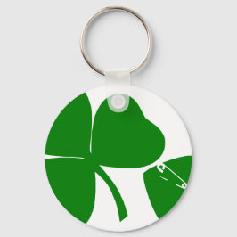 St Patrick's Day - Get Lucky 3 + 1 leaves = 4 Schlüsselanhänger