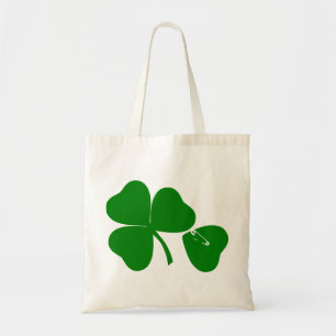 St Patrick's Day - Get Lucky 3 + 1 leaves = 4 Tragetasche