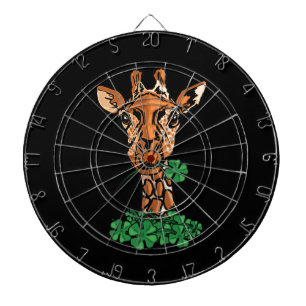 St. Patricks Day Giraffe Dartscheibe