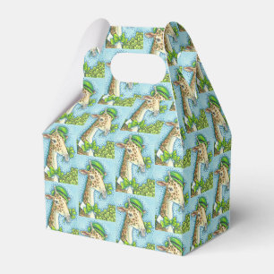 ST. PATRICK'S DAY GIRAFFE, GABLE-FAVOR-BOX wiederh Geschenkschachtel