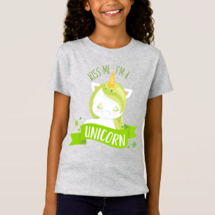 St. Patrick's Day Girls' Fine Jersey T - Shirt