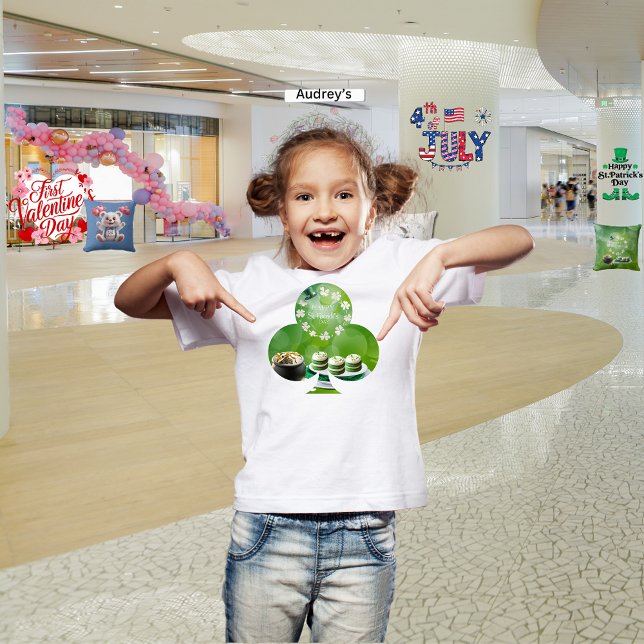 St. Patrick's Day Girl's T - Shirt (Von Creator hochgeladen)