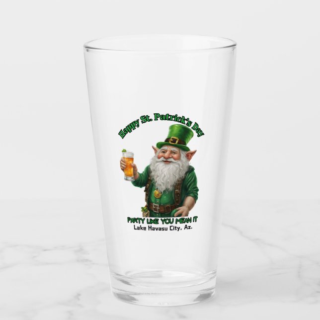 St. Patrick's Day Glas (Vorderseite)