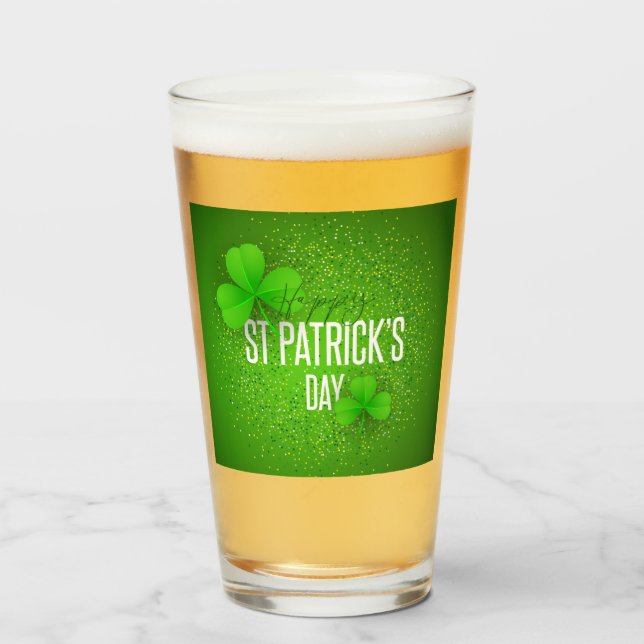 St. Patrick's Day Glas (Vorne (Gefüllt))