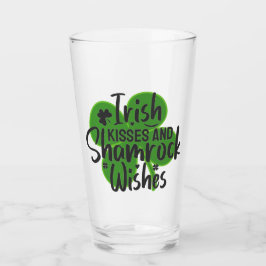 St Patrick's Day Glass mit Zitat Glas