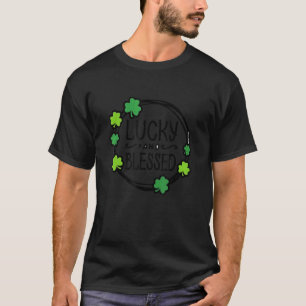 St. Patrick's Day Glücklich und gesegnet Christlic T-Shirt