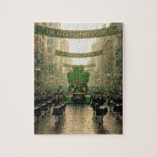 St. Patrick's Day – Glücksbringer Kobold Hut Puzzle