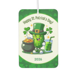 St. Patricks Day Glücksgurke Autolufterfrischer