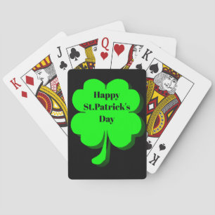 ST. PATRICK'S DAY GLÜCKSKLEE SPIELKARTEN