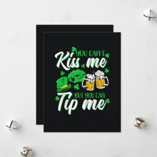 St. Patricks Day Glückskleeblatt Feiertagskarte
