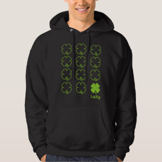 St Patricks Day Glückskleeblatt Hoodie