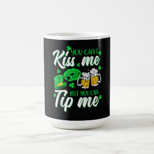St. Patricks Day Glückskleeblatt Kaffeetasse