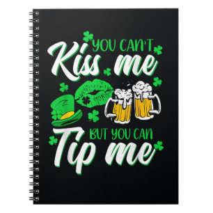 St. Patricks Day Glückskleeblatt Notizblock