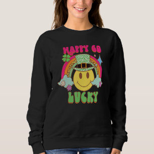 St Patricks Day Glückspilz Regenbogen Glückliches Sweatshirt