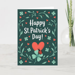 St. Patricks Day Glückwunschkarte Karte