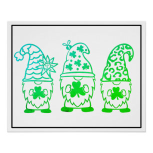 St. Patrick's Day Gnome-67845 Poster