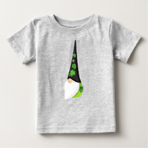 St. Patrick's Day Gnome, Niedlicher Gnome, Clovers Baby T-shirt