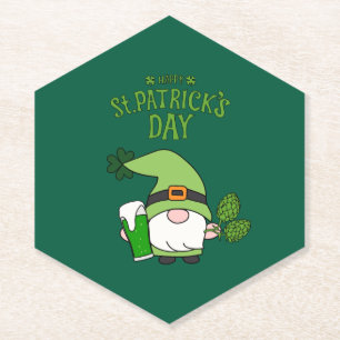 St. Patrick's Day Gnome Untersetzer