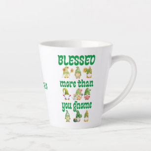 St Patrick's Day Gnomes Milchtasse