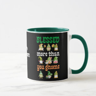 St Patrick's Day Gnomes Tasse