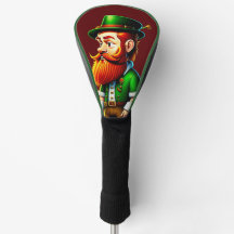 St Patrick's Day Golf Driver Head Cover