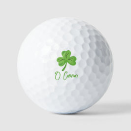 St. Patrick's Day Golf Golfspieler Benutzerdefinie Golfball