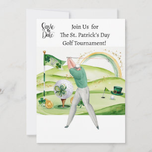 St. Patrick's Day Golf Turnier Einladung