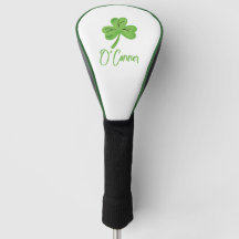 St. Patrick's Day Golfer Benutzerdefinierte Sport-