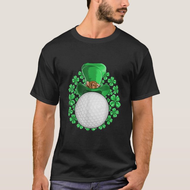 St Patricks Day Golfspiel Männer Frauen Kinder T-Shirt (Vorderseite)