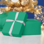 St Patrick's Day Green Custom Color Schlicht 2025 Geschenkpapier<br><div class="desc">Entworfen mit grünem,  soliden,  kundenfreundlichen Hintergrund. Sie können die Hintergrundfarbe beliebig ändern. Ideal für St Patrick's Day,  Geburtstage,  Feiertage oder Feiern oder Veranstaltungen!</div>