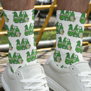 St. Patrick's Day Green Gnomies Gnomes Socken