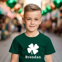 St. Patrick's Day Green Kleeblatt Personalisierter