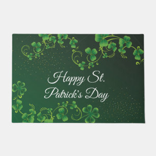 St. Patrick's Day Green Kleeblatt Vine Irish Party Fußmatte