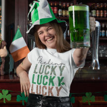 St. Patrick's Day Green Kleeblatt Vine Irish Party