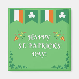 St. Patrick's Day Green Magnet