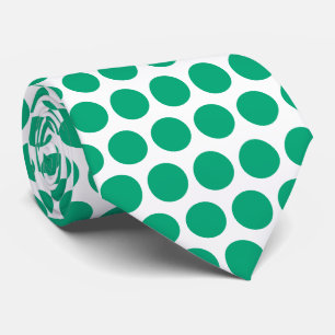 St Patrick's Day Green Polka Dots Gift Gastgeschen Krawatte