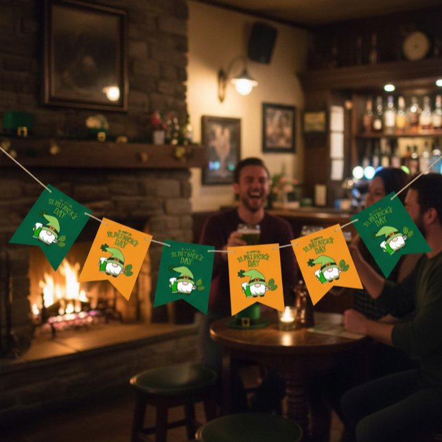 St. Patrick's Day Green und Orange Banner (Von Creator hochgeladen)