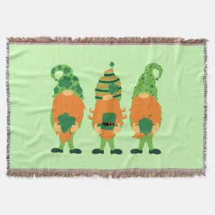 St. Patrick's Day Grnomes Decke