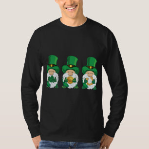 St Patricks Day, grüne Gnome, irisches Sprichwort T-Shirt