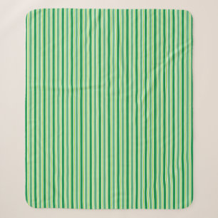 St. Patrick's Day Grünes Streifenmuster-54608 Sherpadecke