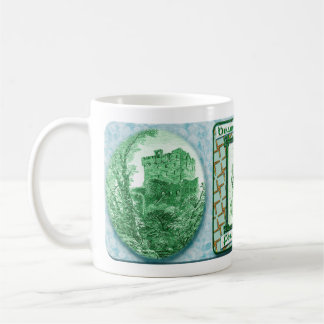 St. Patrick's Day Gruß / 2 Coffee Tasse. Kaffeetasse