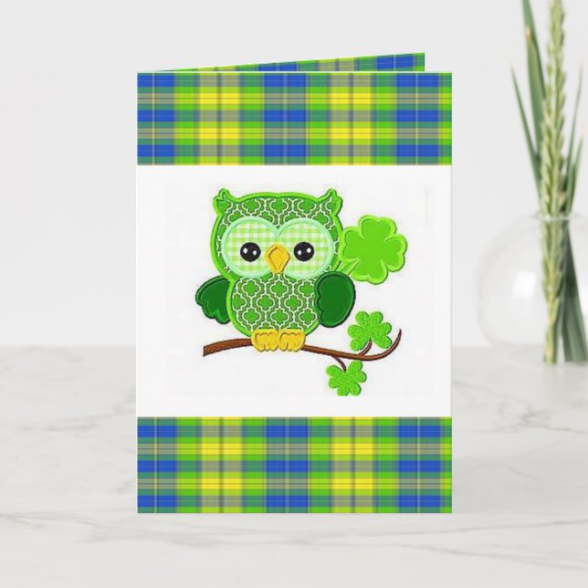 St. Patrick's Day Grußkarte Karte (Vorderseite)