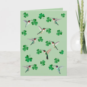 St. Patrick's Day Grußkarte zum Falten Karte