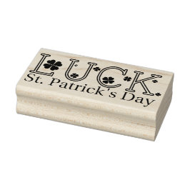 St. Patrick's Day Gummistempel